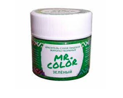 Изображение Краситель сухой жирорастворимый Mr.Flavor Зеленый, 5 гр.